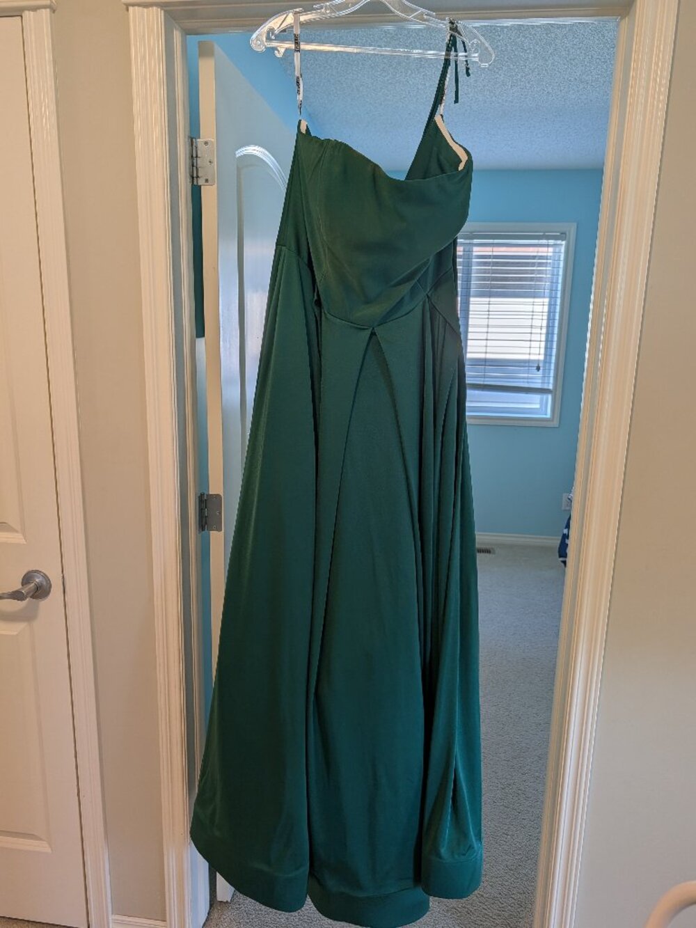 blush green special occasion dress size 18